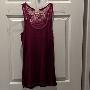 Dark fuchsia tank